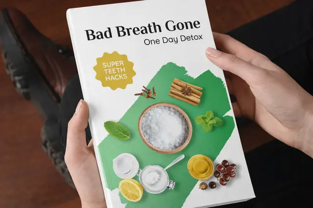 ProDentim bonus e-book: Bad Breath Gone, One Day Detox