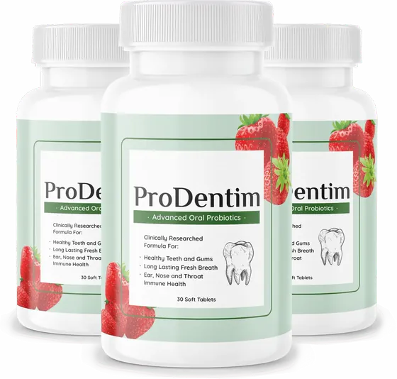 ProDentim three-bottle bundle (90-day supply)